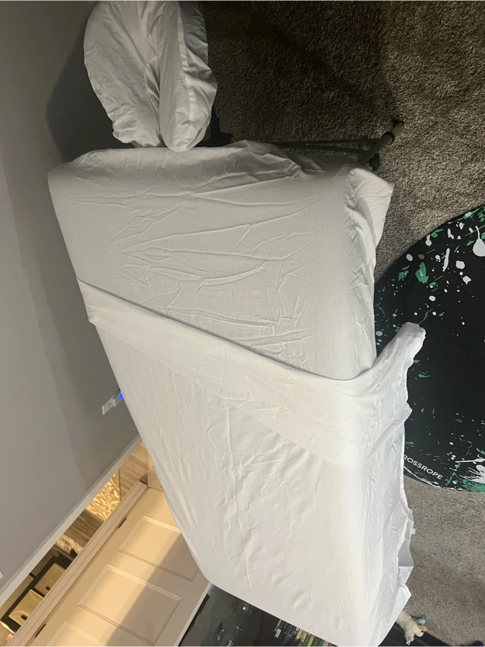 White Massage Table Sheets by NRG